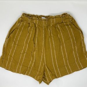 UO comfy striped shorts